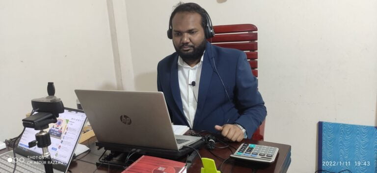 VATCONS BD founder conducting a professional session