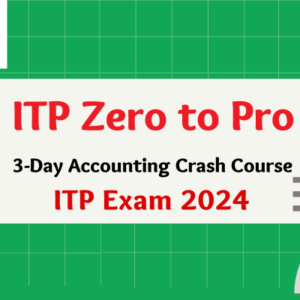 ITP Accounting Crash Course