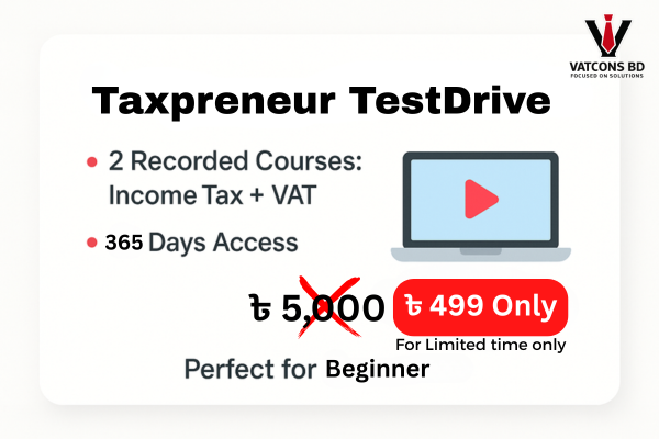 Taxpreneur TestDrive
