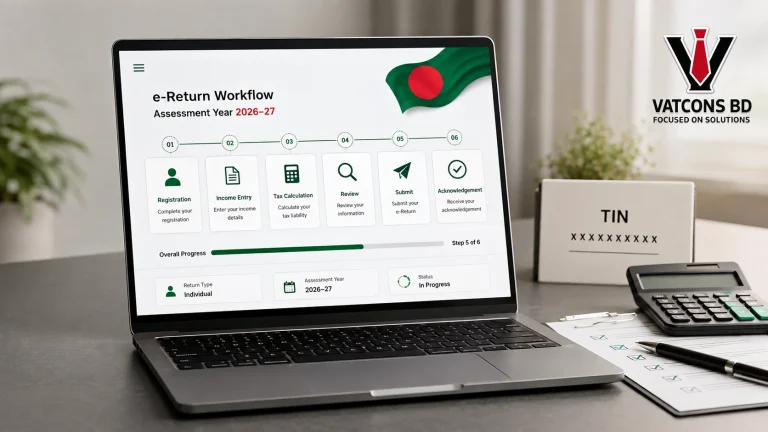 e-Return দেওয়ার নিয়ম ২০২৬-২৭