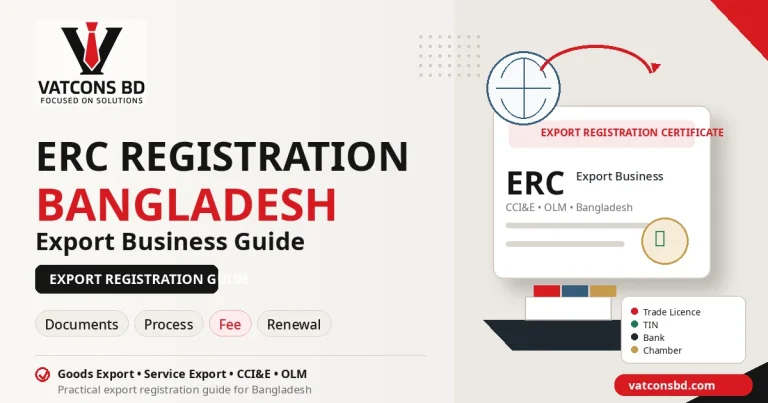 ERC Registration Bangladesh guide for export business documents, application process, fee and annual renewal